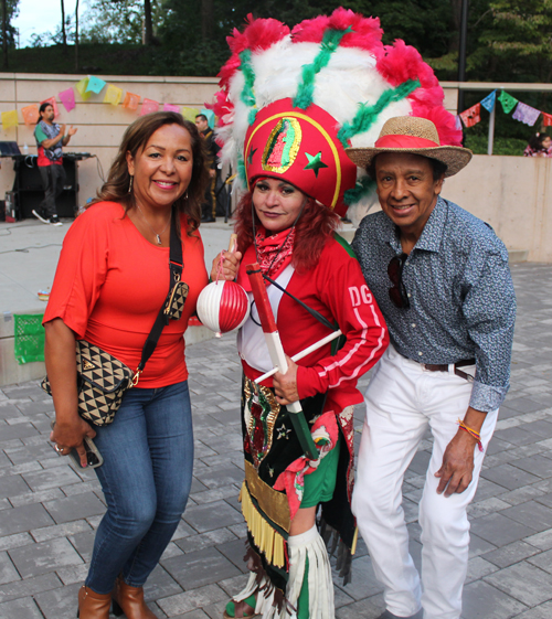 People at Mexican Independence Day Celebration in Cleveland 2023