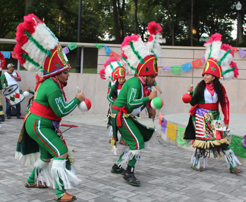 Aztec and Folklorico Mexican Dancers