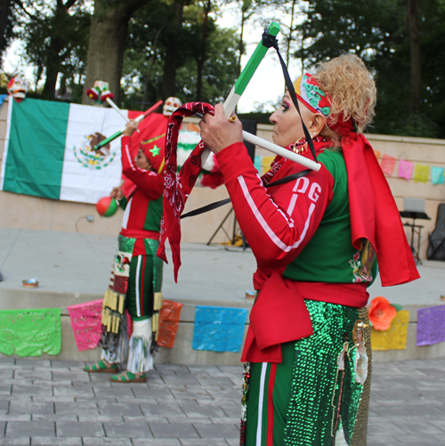 Aztec and Folklorico Mexican Dancers