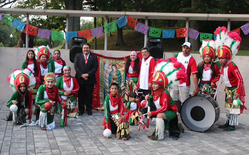 Aztec and Folklorico Mexican Dancers