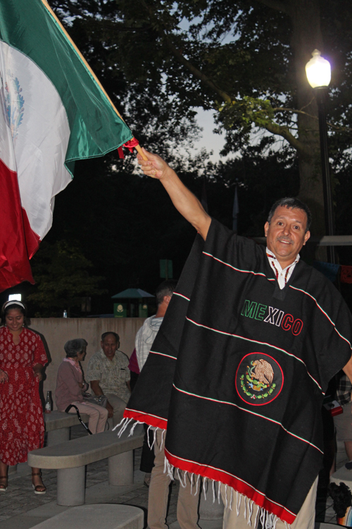 People at Mexican Independence Day Celebration in Cleveland 2023