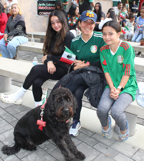 People at Mexican Independence Day Celebration in Cleveland 2023