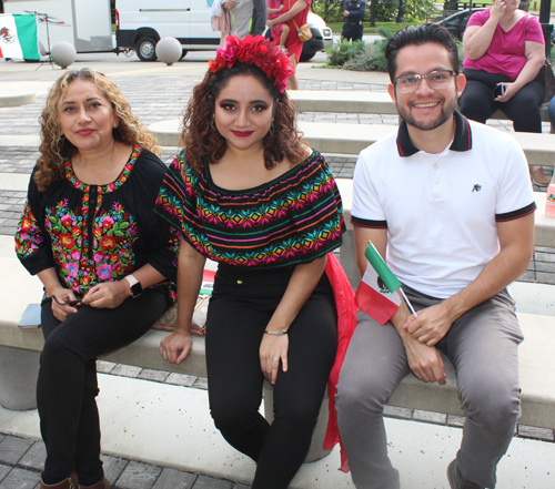 People at Mexican Independence Day Celebration in Cleveland 2023