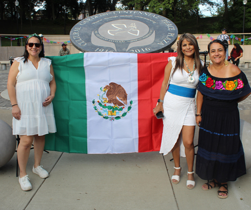 People at Mexican Independence Day Celebration in Cleveland 2023