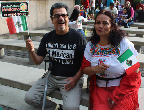 People at Mexican Independence Day Celebration in Cleveland 2023