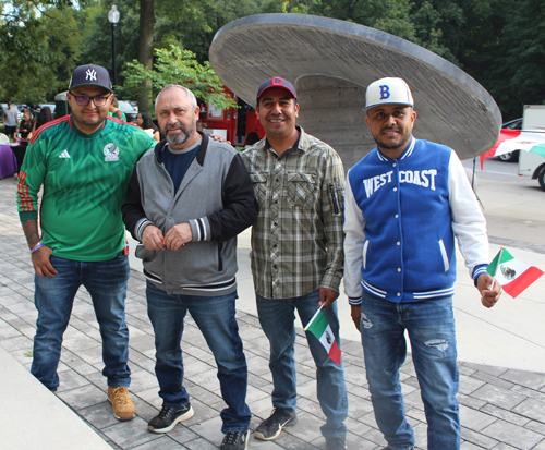 People at Mexican Independence Day Celebration in Cleveland 2023