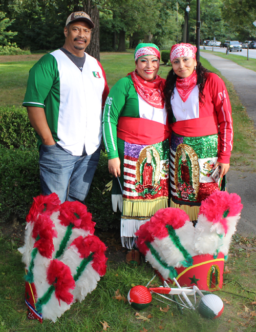 People at Mexican Independence Day Celebration in Cleveland 2023