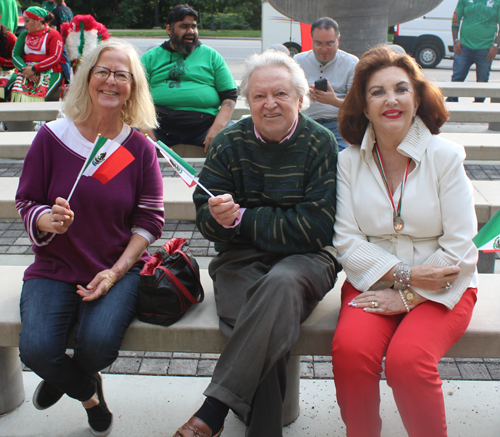 People at Mexican Independence Day Celebration in Cleveland 2023