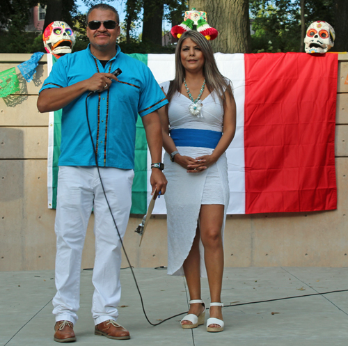 People at Mexican Independence Day Celebration in Cleveland 2023