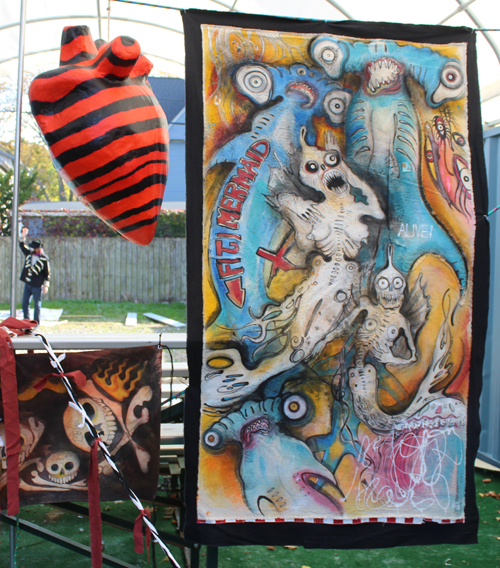 Day of the Dead (Da de Muertos) altars (ofrendas) in Cleveland