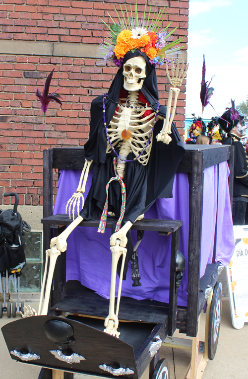 Day of the Dead (Da de Muertos) altars (ofrendas) in Cleveland
