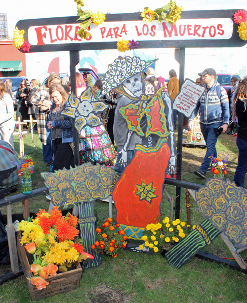 Day of the Dead (Da de Muertos) altars (ofrendas) in Cleveland