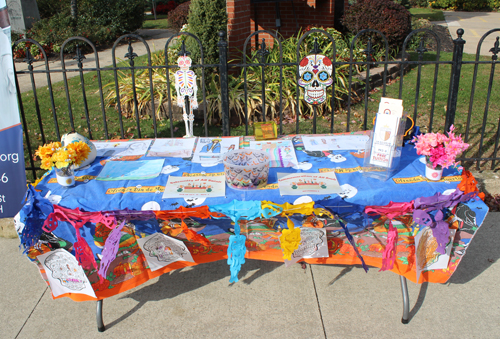 Altar (ofrenda) at Our Lady of Mount Carmel Church