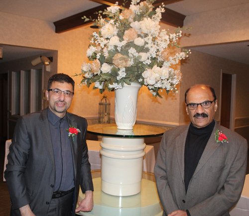 Honorees Ali Faraj and Dr. Mansoor Ahmed