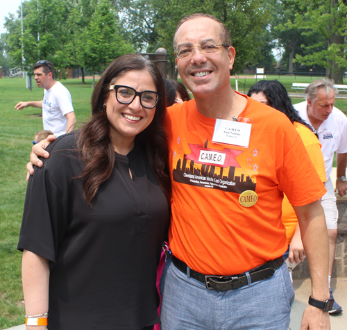 Judge Sherrie Miday and Samy Tanious