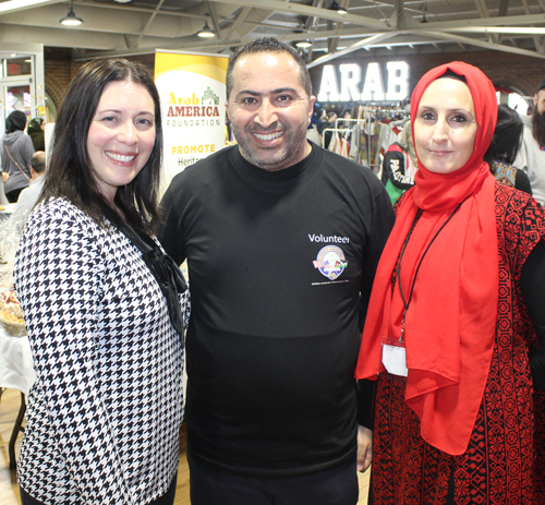 Mayor Jones with Dr. and Mrs. Alhawawsha
