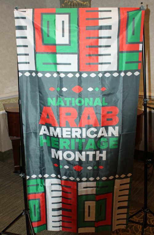 Arab American Heritage Month banner