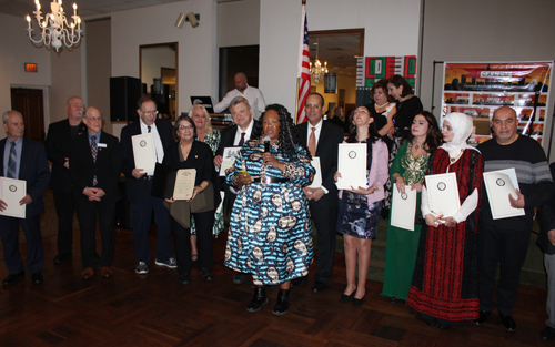 CAMEO Board members with more proclamations