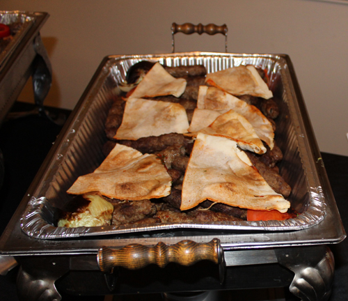 Middle Eastern Kabobs at CAMEO event prepared by Eastern Gate Catering