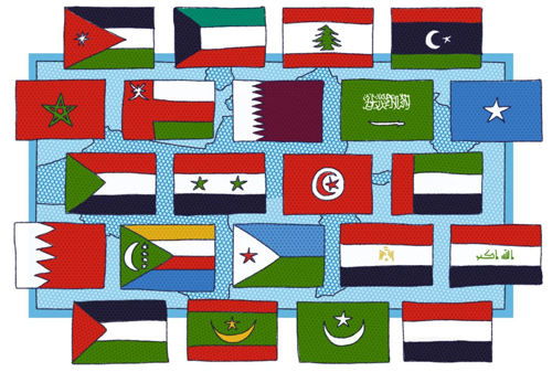 Flags of Arab nations