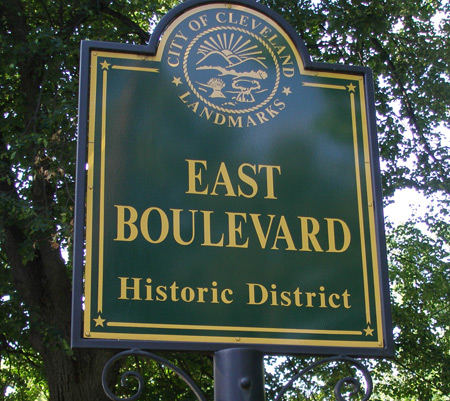 East Boulevard sign
