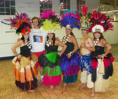 Dan Hanson and Ohana Aloha Polynesian Dancers