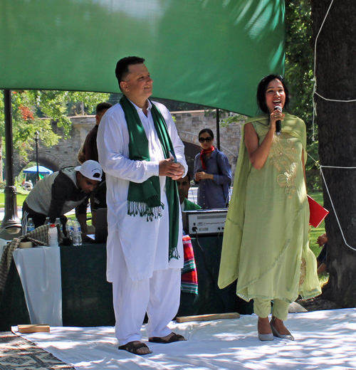Salman Pirzada and Sabeen Gill