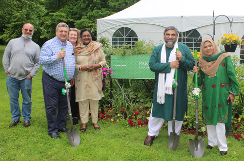 Groundbreaking of Pakistan Cultural Garden