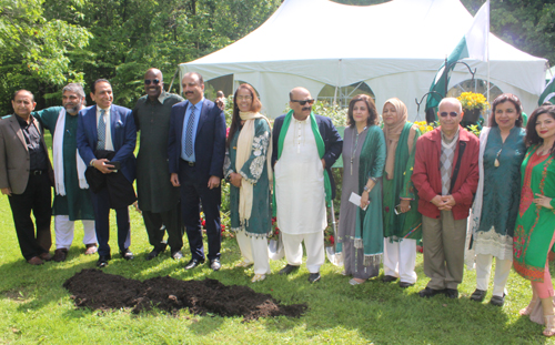 Groundbreaking of Pakistan Cultural Garden