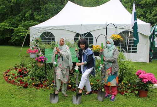 Groundbreaking of Pakistan Cultural Garden