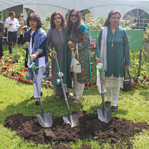 Groundbreaking of Pakistan Cultural Garden