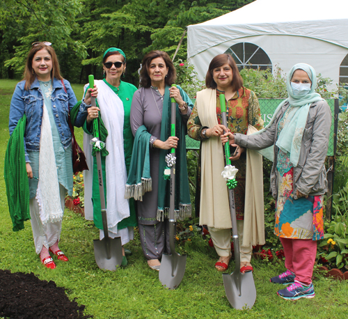 Groundbreaking of Pakistan Cultural Garden