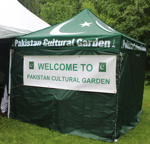 Pakistan Cultural Garden tent