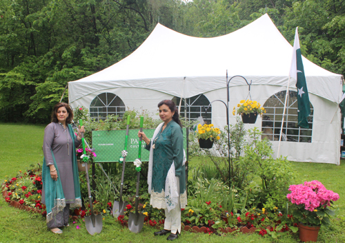 Groundbreaking of Pakistan Cultural Garden