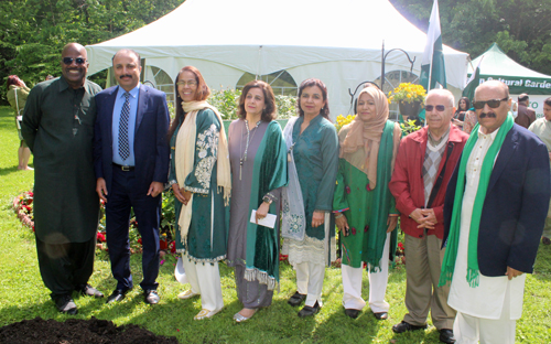 Groundbreaking of Pakistan Cultural Garden