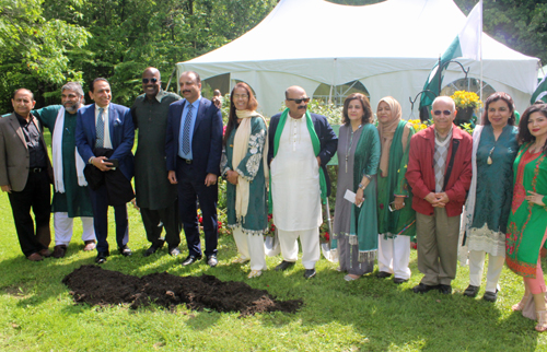 Groundbreaking of Pakistan Cultural Garden