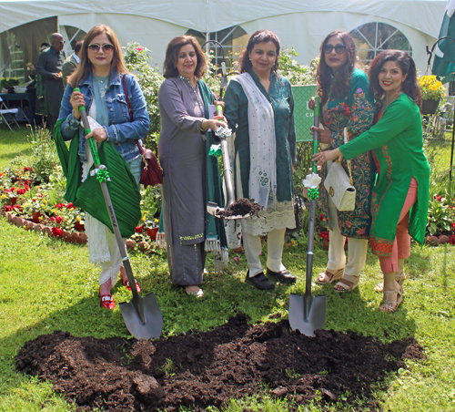 Groundbreaking of Pakistan Cultural Garden