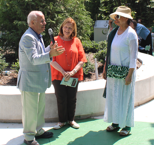 Wael Khoury, Sheila Crawford and Qaisra Haidar