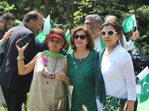 Pakistani Cultural Garden ladies
