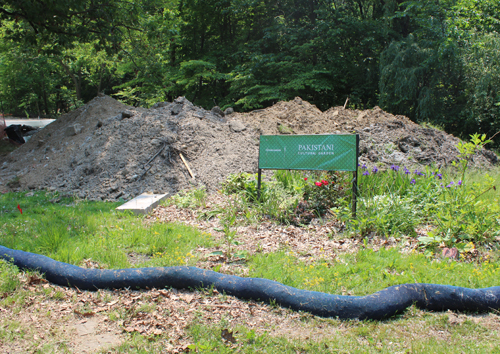 Pakistani Cultural Garden Progress