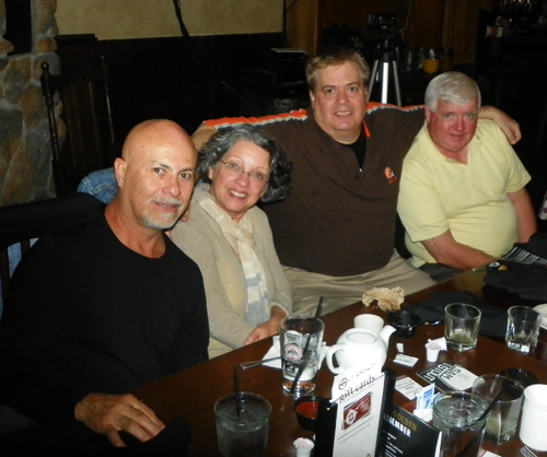 Luis and Nora Martinez, Dan Hanson and Pat Coyne