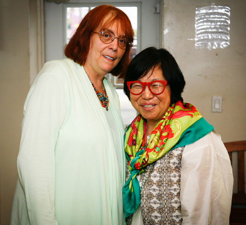 Debbie Hanson and Margaret Wong