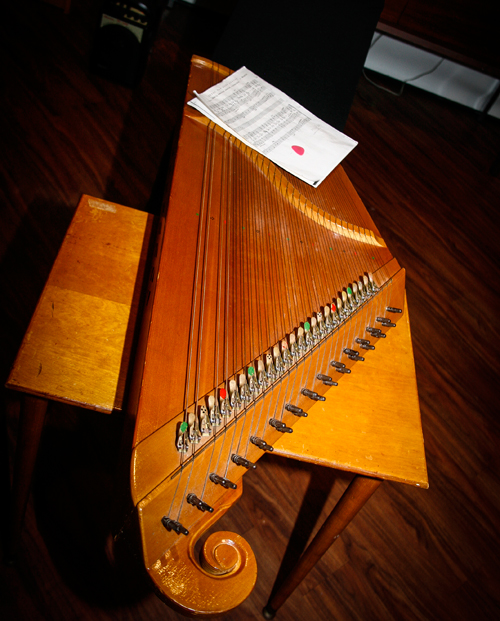 Lithuanian zither - the kankles