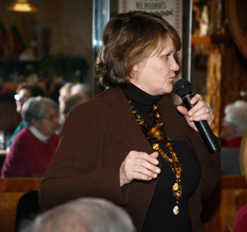 Lithuanian Club president Ruta Degutis