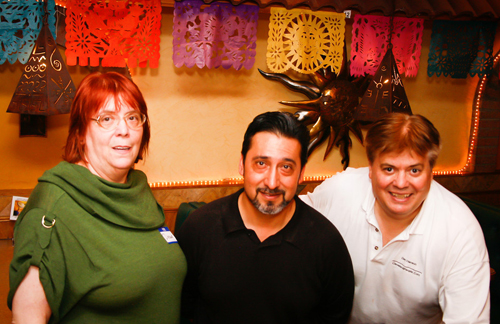 Debbie Hanson, Gerardo Ortega and Dan Hanson