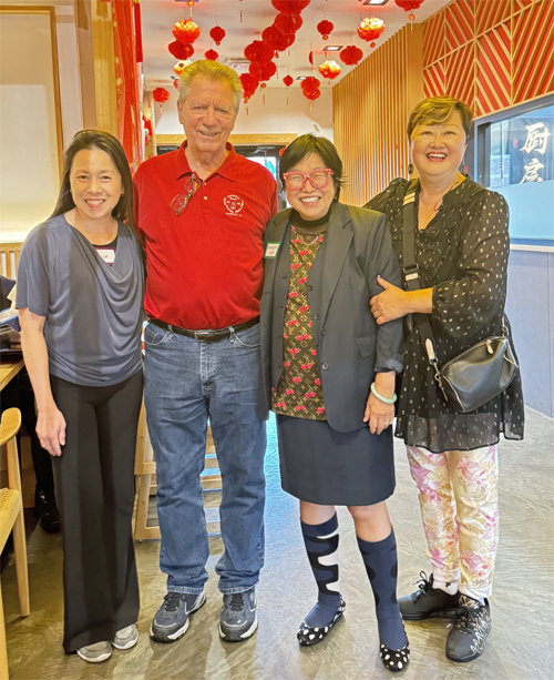 Lisa Wong, Rocky Perk, Margaret Wong and Ying Pu