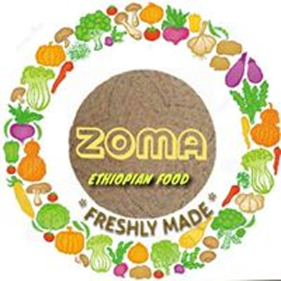 Zoma Ethiopian restaurant logo