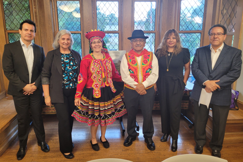 Peruvian Cultural Garden leaders