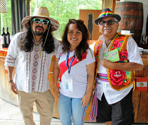 Cito Pino, Glenda Mello and Gazan Pino