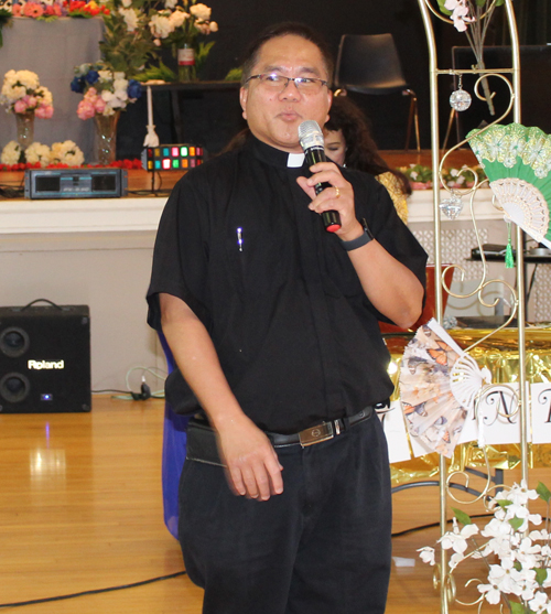 Fr. Ramon Owera - Priest at Santacruzan